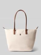 Tommy Hilfiger Shopper mit Leder-Details Modell 'POPETTE' in Ecru, Grö...