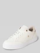 Tommy Hilfiger Low Top Sneaker aus reinem Rindsleder in Offwhite, Größ...