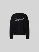 Dsquared2 Sweatshirt aus reiner Baumwolle in Black, Größe L