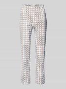 SEDUCTIVE Caprihose mit Stretch-Anteil in verkürzter Passform in Hellb...