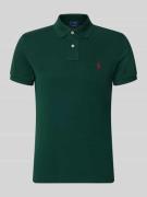 Polo Ralph Lauren Slim Fit Poloshirt aus reiner Baumwolle in Gruen, Gr...