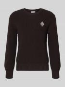 Lacoste Regular Fit Pullover aus Baumwoll-Mix Modell 'COTES PERLES' in...
