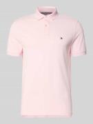 Tommy Hilfiger Regular Fit Poloshirt aus Baumwoll-Mix in Hellrosa, Grö...