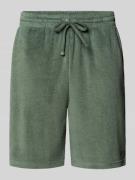 MCNEAL Shorts mit elastischem Bund in Dunkelgruen, Größe L