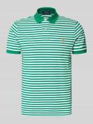 Polo Ralph Lauren Slim Fit Poloshirt aus reiner Baumwolle in Gruen, Gr...