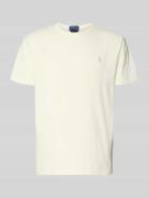 Polo Ralph Lauren Regular Fit T-Shirt aus reiner Baumwolle in Offwhite...