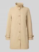Christian Berg Woman Selection Trenchcoat mit Stehkragen und Ärmelrieg...