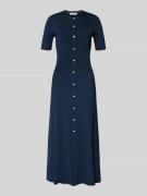 Tommy Hilfiger Eng anliegendes Freizeitkleid aus Viskose-Mix in Marine...