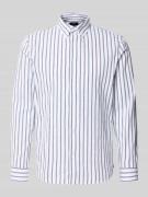 MCNEAL Slim Fit Freizeithemd aus reiner Baumwolle in Mittelgrau, Größe...