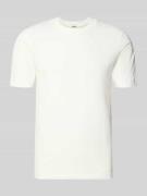 Drykorn T-Shirt mit Rundhalsausschnitt in Offwhite, Größe L