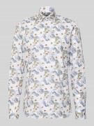 OLYMP Level Five Slim Fit Businesshemd aus Baumwoll-Mix mit extra lang...