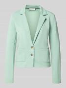 Christian Berg Woman Sweatblazer mit Taschen und Revers in Mint, Größe...