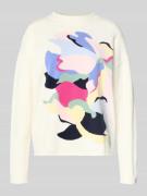 Christian Berg Woman Strickpullover aus Viskose-Mix mit überschnittene...