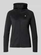 PEAK PERFORMANCE Softshell-Jacke mit Kapuze Modell 'RIDER' in Black, G...