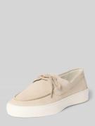 Steve Madden Loafers aus Leder mit Schnürung Modell 'Leeway' in Taupe,...