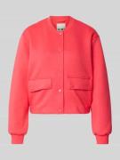 ICHI Regular Fit Jacke mit Viskose-Anteil Modell 'Kate' in Neon Pink, ...