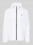 Polo Ralph Lauren Regular Fit Regenjacke mit Logo-Stitching in Weiss, ...