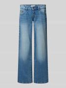 Gina Tricot Wide Fit Jeans im 5-Pocket-Design in Jeansblau, Größe 34