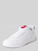 Tommy Hilfiger Low Top Sneaker aus Leder-Mix Modell 'BASKET CORE LITE'...