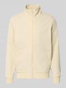 Blend Regular Fit Jacke mit Stehkragen Modell 'Hefi' in Sand, Größe 3X...