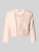 Christian Berg Cocktail Cocktailjacke mit 3/4-Arm in Hellrosa Melange,...