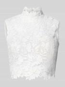 Luxuar Regular Fit Top in semitransparentem Design in Offwhite, Größe ...