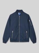 Jack & Jones Bomberjacke mit Reißverschlusstaschen in Marine, Größe 14...