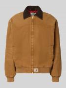 Carhartt Work In Progress Jacke mit Reißverschluss und Label-Detail in...