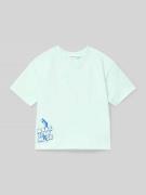 BILLIEBLUSH T-Shirt mit Motiv-Print und Rundhalsausschnitt in Bleu, Gr...