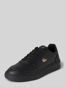 Lacoste Low Top Sneaker mit Logo-Prägung Modell 'Court Pro' in Black, ...
