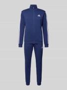 adidas Sportswear Trainingsanzug mit Label-Details in Dunkelblau, Größ...