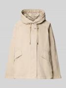 Marc O'Polo Regular Fit Jacke aus reiner Baumwolle in Beige, Größe 34