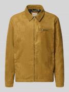 Blend Jacke in Leder-Optik Modell 'FOSSY' in Camel, Größe 3XL