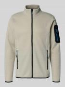 Icepeak Regular Fit Fleecejacke mit Stehkragen Modell 'BREDSTEDT' in S...