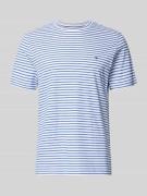 Tommy Hilfiger Regular Fit T-Shirt aus reiner Baumwolle in Bleu, Größe...