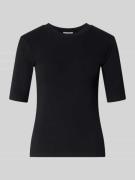 Christian Berg Woman Slim Fit T-Shirt im Halbarm-Design in Black, Größ...