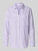 Christian Berg Woman Regular Fit Bluse mit V-Ausschnitt und Brusttasch...