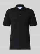 Brax Regular Fit Poloshirt mit Logo-Detail Modell 'Pete' in Black, Grö...