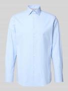 OLYMP Regular Fit Business-Hemd mit Kentkragen in Marine, Größe 39