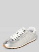 Guess Sneaker mit Logo-Detail Modell 'Tiah' in Silber, Größe 36