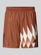 adidas Sportswear Regular Fit Sweatshorts mit Allover-Muster in Mittel...