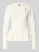 HUGO Slim Fit Strickpullover aus reiner Baumwolle Modell 'SABANNA' in ...