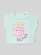 BILLIEBLUSH T-Shirt aus reiner Baumwolle in Mint, Größe 104