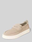 ARMANI EXCHANGE Loafer aus echtem Leder Modell 'London' in Beige, Größ...