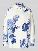 Fynch-Hatton Regular Fit Bluse im Allover-Look Modell 'BATWING TROPICS...