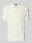 OLYMP Level Five Regular Fit Poloshirt mit 1/2-Arm in Offwhite, Größe ...
