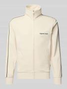 Jack & Jones Slim Fit Sweatjacke mit Logo-Stitching Modell 'Niagara' i...