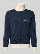 Jack & Jones Slim Fit Sweatjacke mit Logo-Stitching Modell 'Niagara' i...