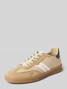 Woolrich Sneaker aus Leder mit Gummisohle in Beige, Größe 40