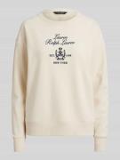 Lauren Ralph Lauren Regular Fit Sweatshirt aus Baumwoll-Mix in Sand, G...